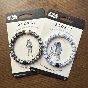Lokai Star Wars Bracelets (R2-D2 & Stormtrooper)